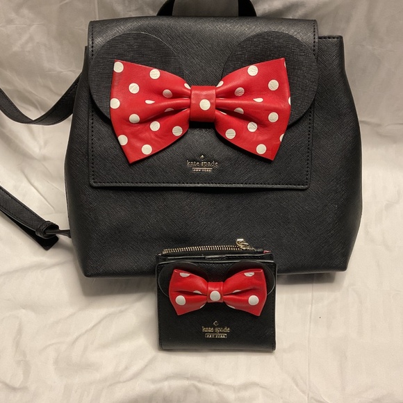 The Kate Spade New York Minnie Mouse Backpack (IN GOOD CONDITIONS) - Picture 5 of 5